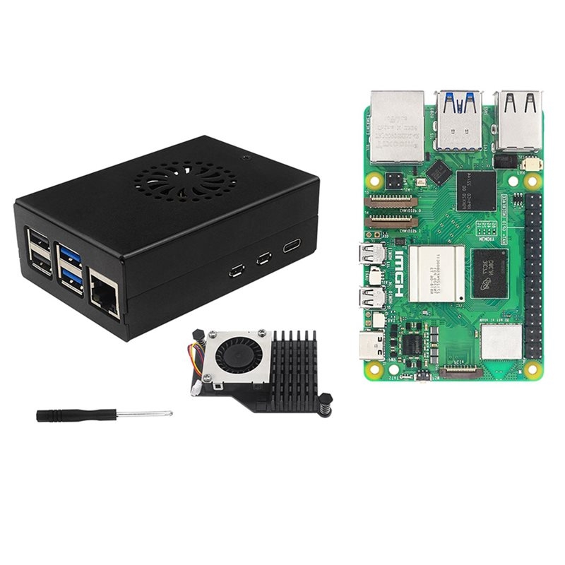 T23C For Irasptek Starter Kit  - Raspberry Pi 5 8Gb Kit 评论和价格