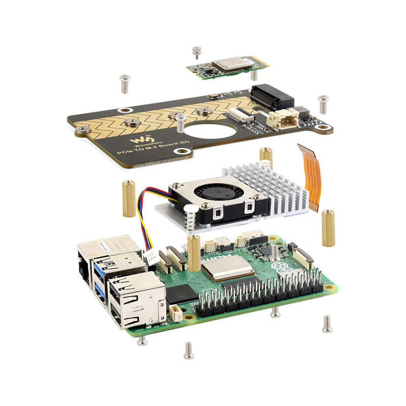 Original Raspberry Pi 5 PCIe t - Raspberry Pi 5 8Gb Kit 评论和价格